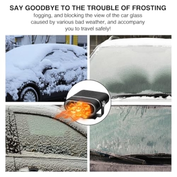 2025 Upgraded Car Heater - Fast Heating & Cooling Fan