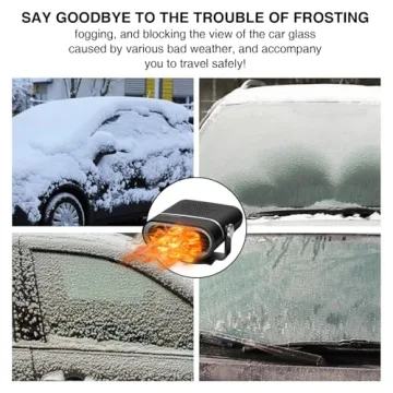 2025 Upgraded Car Heater - Fast Heating & Cooling Fan