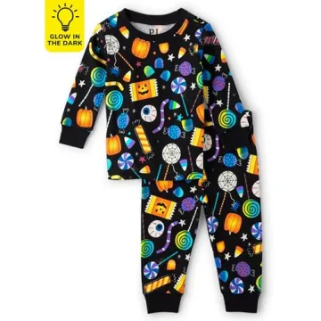 Matching Halloween Pajama Sets for Kids and Babies