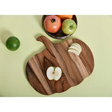 Wooden Halloween Cutting Board 12"L x 13"W for Kitchen