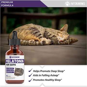 Melatonin for Cats | Sleep Aid & Stress Relief Solution