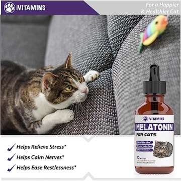 Melatonin for Cats | Sleep Aid & Stress Relief Solution