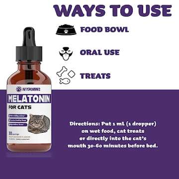 Melatonin for Cats | Sleep Aid & Stress Relief Solution