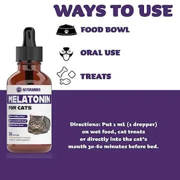 Melatonin for Cats | Sleep Aid & Stress Relief Solution