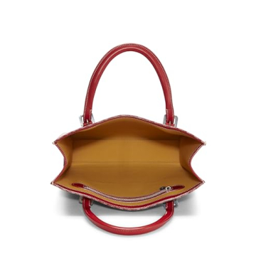 Goyard Pre-Loved Red Goyardine Canvas Comores Bag