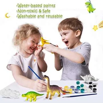 Dinosaur Painting Kit for Creative Kids Ages 3-12