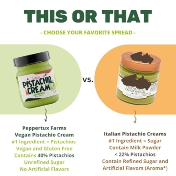 Peppertux Farms Pistachio Cream - Vegan Nut Spread