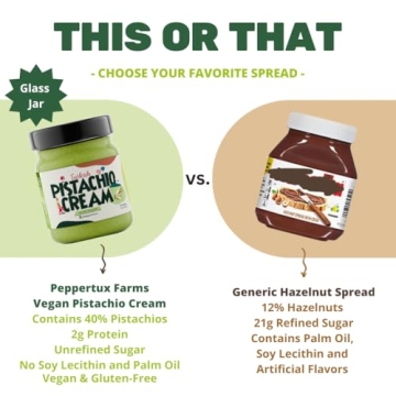 Peppertux Farms Pistachio Cream - Vegan Nut Spread