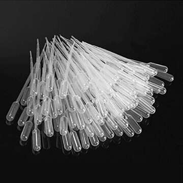 300 Pack of Durable 3ML Plastic Transfer Pipettes