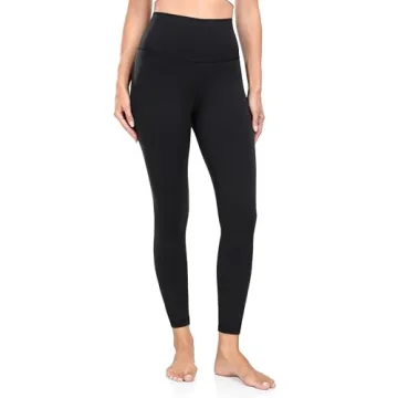 YUNOGA Women's Soft High Waisted Yoga Pants Tummy Control