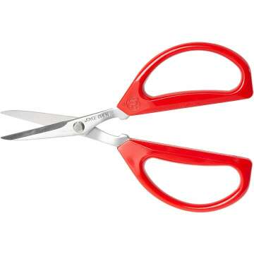 Joyce Chen Red Kitchen Scissors - Versatile & Durable