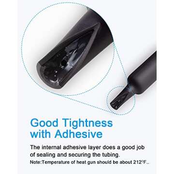 MILAPEAK 270 PCS Heat Shrink Tubing Kit for DIY Projects