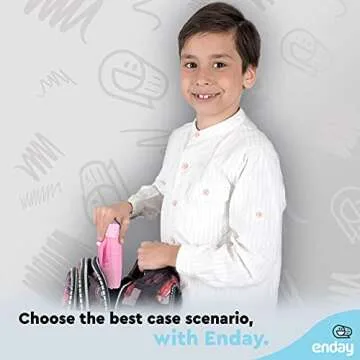 Emraw Utility Storage Box - Bright Color Multi Purpose Pencil Box for School Supplies Durable Plastic Pencil Box, Small Plastic Pencil Case, Mini Organizer Storage Box (Random 4-Pack)