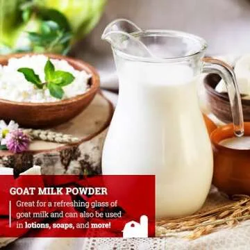 Hoosier Hill Farm Goat Milk Powder, 2LB (Pack of 1)