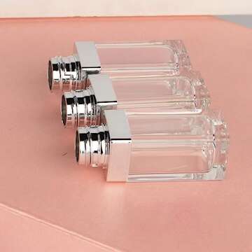 COSIDEA 18PCS Empty Lip Gloss Tubes for DIY Beauty