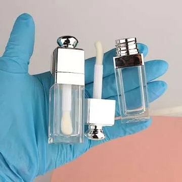 COSIDEA 18PCS Empty Lip Gloss Tubes for DIY Beauty