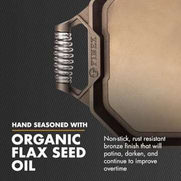 FINEX Double Burner Griddle - Perfect Cooking Companion