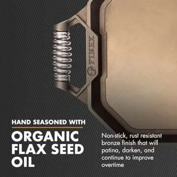 FINEX Double Burner Griddle - Perfect Cooking Companion