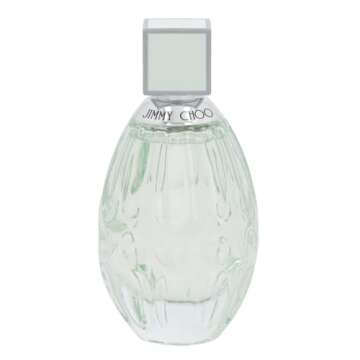 JIMMY CHOO Floral Eau de Toilette - Long Lasting Fragrance with notes of Nectarine, Sweet Pea & Musk...