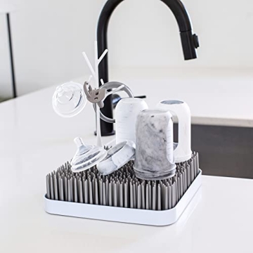 Boon Grass Drying Rack - Stylish Baby Bottle Organizer