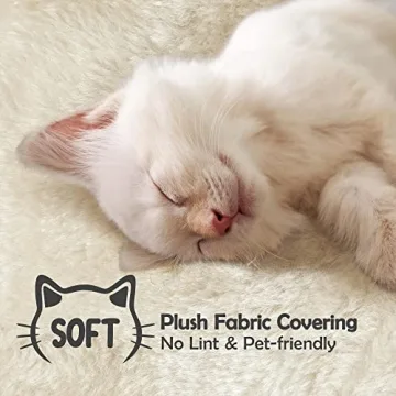 Yaheetech Cat Tree Tower - 62in, Beige, Durable Design