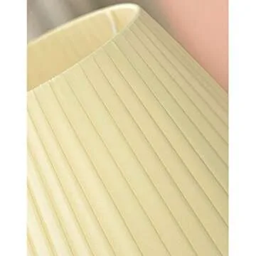 WENGAN Multifunction Desk lamp Nordic Fresh Style Table Lamp, Yellow Cloth Lamp Shade Girls Princess Bedroom Bedside Lamp, Pink Bowknot Iron Lamp Body Living Room Gift Lamp Desk Lamps for Office