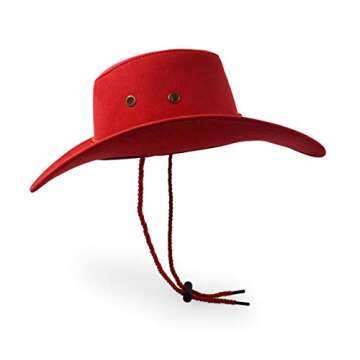 Stylish Cowboy Hat for Sun Protection and Outdoor Fun
