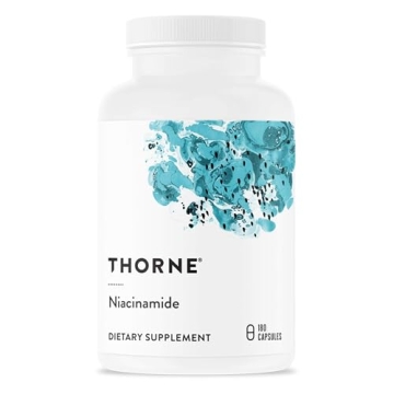THORNE Niacinamide 500mg - Non-Flushing Vitamin B3 Capsules