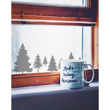 GSS Designs Tree Stencil for Crafting & Home Decor