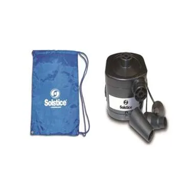 Inflatable Striped Swimming Pool Sofa Lounge Raft - 70" - White and Blue