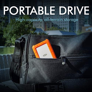 LaCie Rugged Mini 2TB External Hard Drive - Portable HDD