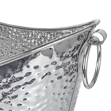 12L Stainless Steel Ice Bucket for Parties and Events