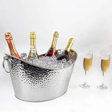 12L Stainless Steel Ice Bucket for Parties and Events