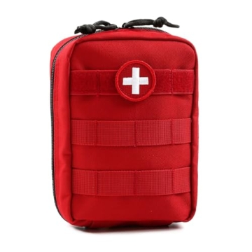 Orca Tactical MOLLE First Aid Pouch - Heavy Duty IFAK Pouch for Emergency Preparedness and Organizat...