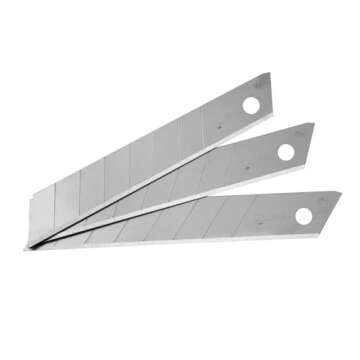 OLFA 18mm Heavy-Duty Snap Off Replacement Blades, 10 Blades (80 segments) LB-10B - Snap-Off Utility ...