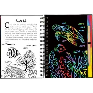 Scratch & Sketch Under the Sea (Trace Along)