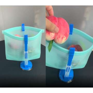 TAO Cicada Baggy Rack - Hands-Free Kitchen Bag Holders