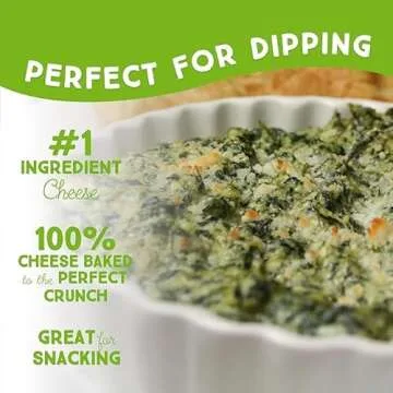 Whisps Cheese Crisps Parmesan Cheese | Protein Chips | Healthy Snacks | Protein Snacks, Gluten Free,...