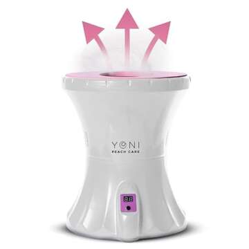 Yoni V-Pot Kit, Electric Steaming Seat for Women with Steaming Herbs - Supports Healthy Ph Balance, ...