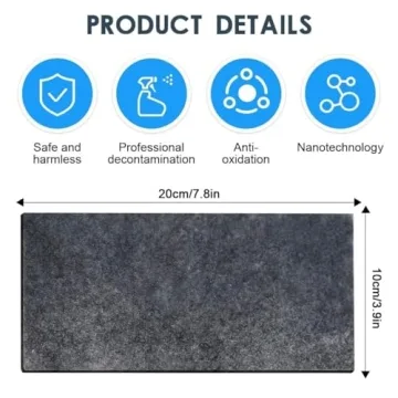 Nano Sparkle Cloth Scratch Remover 6 Pcs Kit