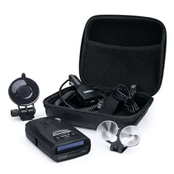 UNIDEN R4 Extreme Long-Range Laser/Radar Detector, Record Shattering Performance, Built-in GPS w/AUTO Mute Memory, Voice Alerts, Red Light & Speed Camera Alerts, Multi-Color OLED Display