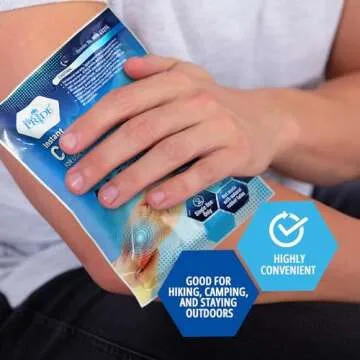 Instant Relief with MED PRIDE Disposable Ice Packs 6-Pack