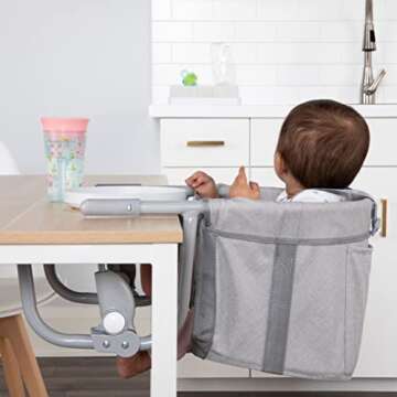 Regalo Easy Diner Hook-On High Chair | Safe & Portable