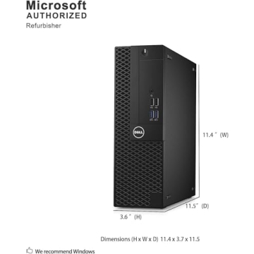 Dell Optiplex 3050 SFF Desktop with RGB Headset and Windows 11 Pro