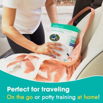 Disposable Potty Liners for Easy Toddler Travel