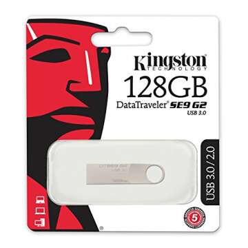 Kingston 128GB Data Traveler SE9 G2 USB 3.0 Drive