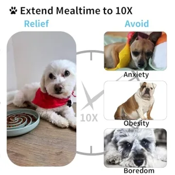 Bifeaw Puzzle Bowl for Healthy Fun Eating Experience