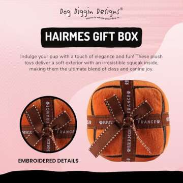 Dog Diggin Designs Priceless Capsule Gift Collection | Unique Squeaky Parody Plush Dog Toys – Thinking Outside The Box