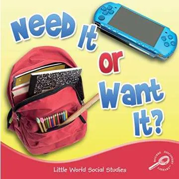 Rourke Educational Media Need It Or Want It? Reader (Little World Social Studies)
