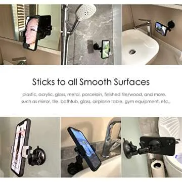 Universal Phone Holder for Shower, Bathroom & Travel